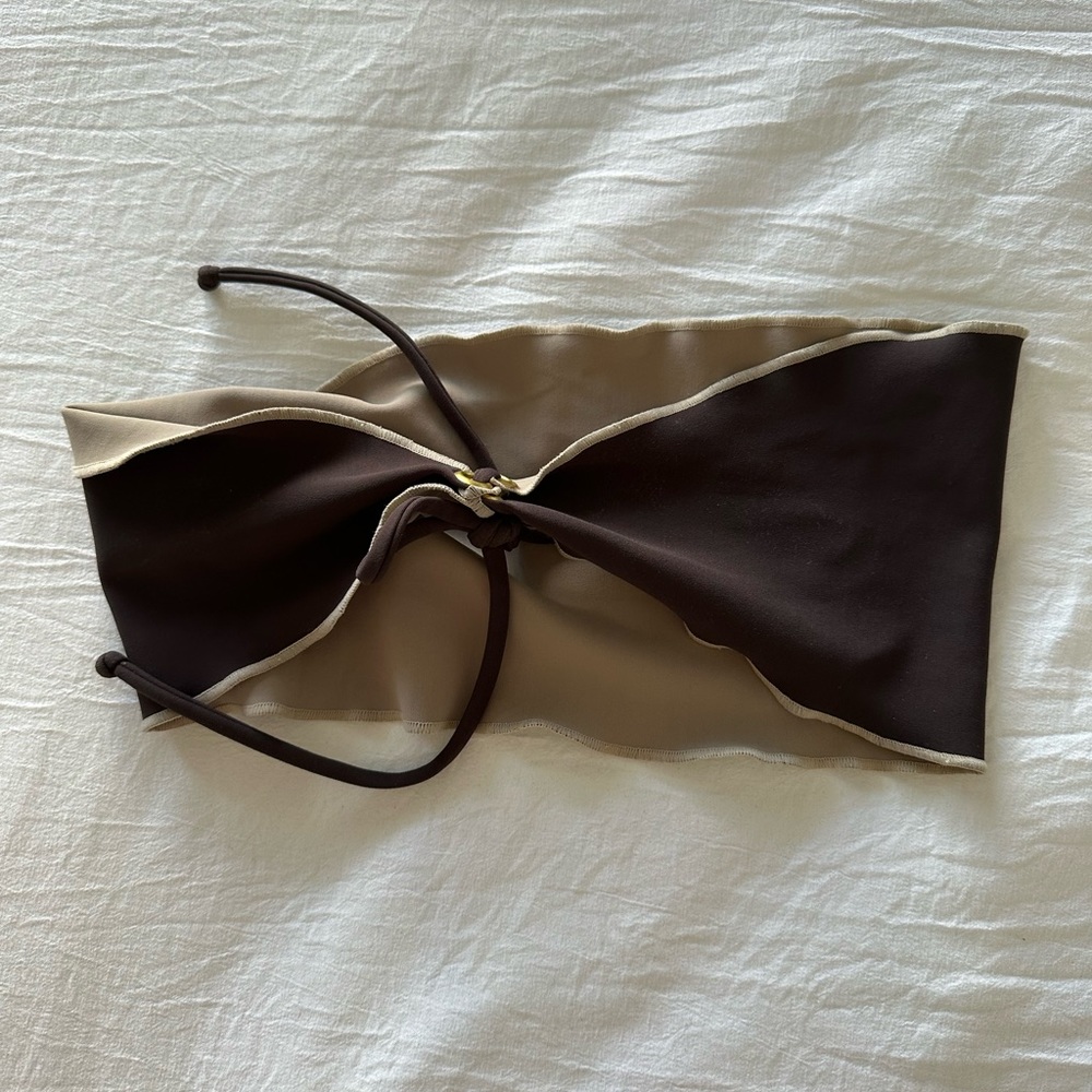 S San Lorenzo Strapless Top